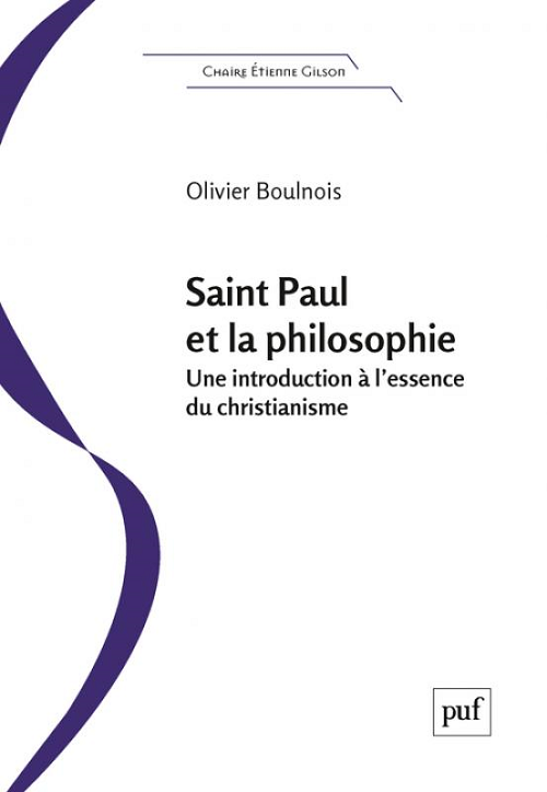 Première de couverture Saint Paul et la philosophie