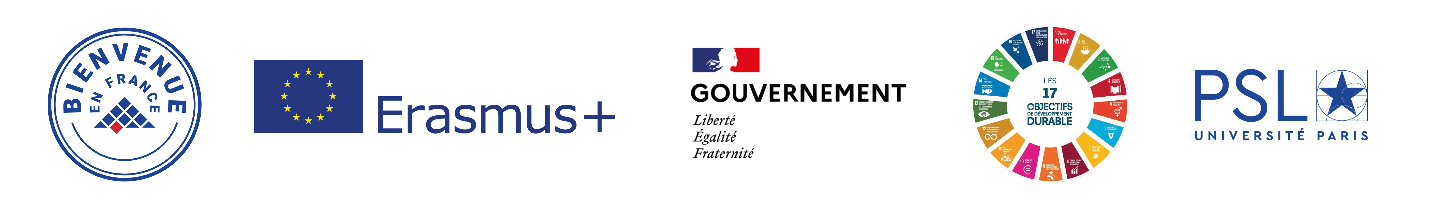 International - étudier - étranger - partir -logos