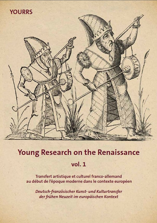 Première de couverture. Young Research on the Renaissance, volume 1.
