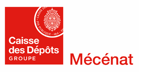 Logo Caisse des Dépôts. Mécénat - 300