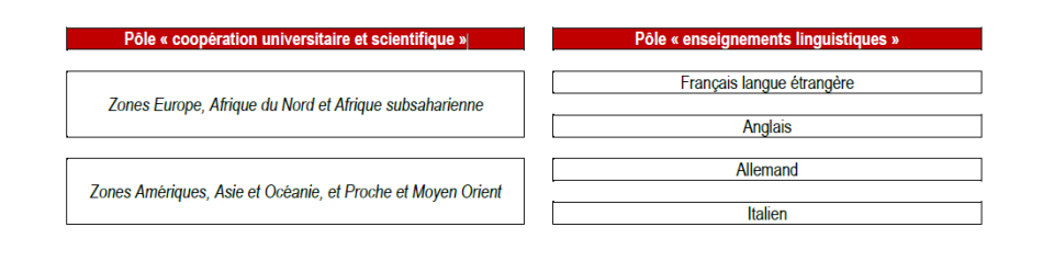 Les deux pôles de la DRI